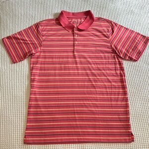 PGA Tour Striped Polo